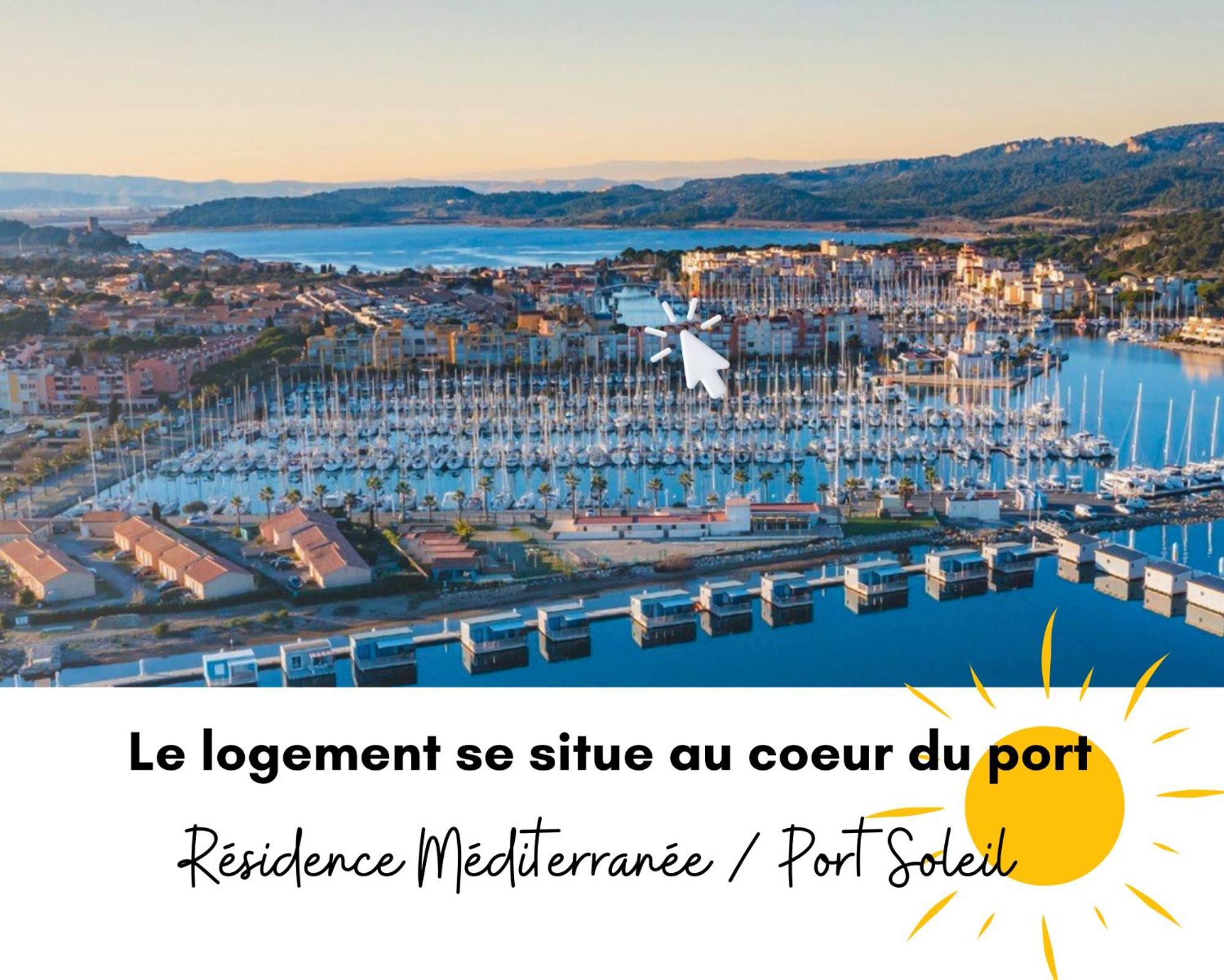 L'Eden - Vue Magnifique Sur Le Port, Les Chalets & La Mer - Gruissan Εξωτερικό φωτογραφία